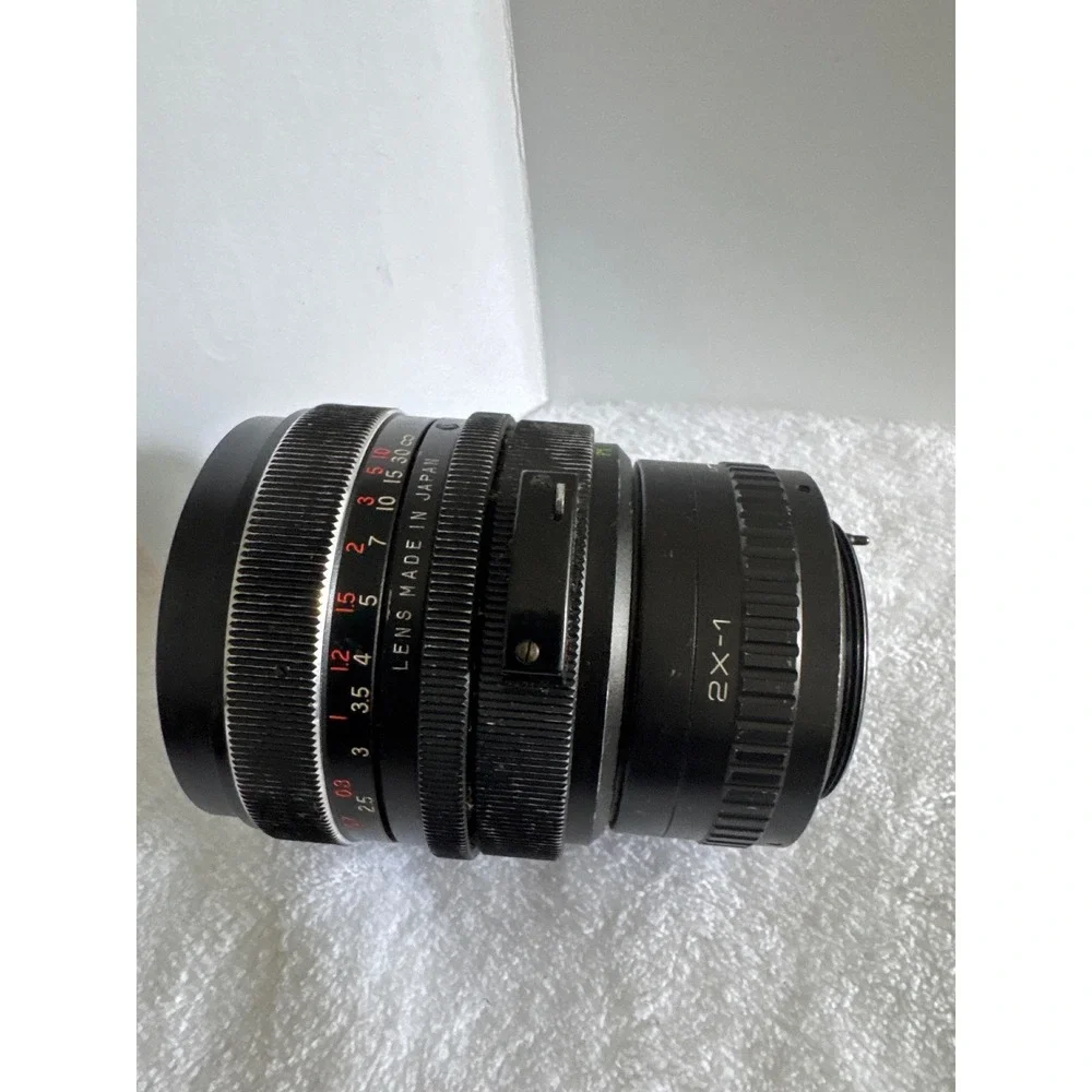 Vivitar Auto 28mm Telephoto Lens VTG Camera Lens W/Auto Focus TeleConverter 2x1